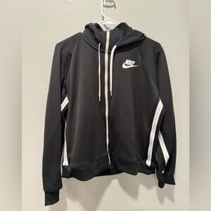 Nike Black and White Jacket XL